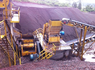 印度尼西亚时产200吨风化石碎石生产线成套设备