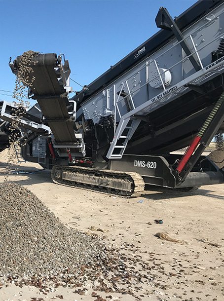 履带式移动破碎站